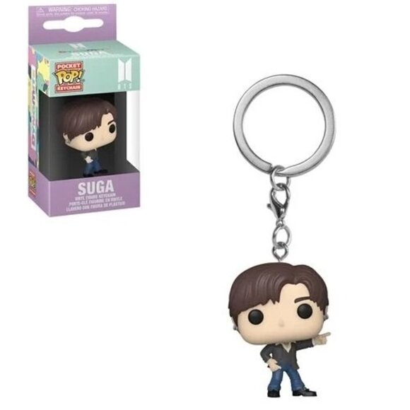 Funko BTS Dynamite Suga Pocket Pop! Key Chain - Picture 1 of 7